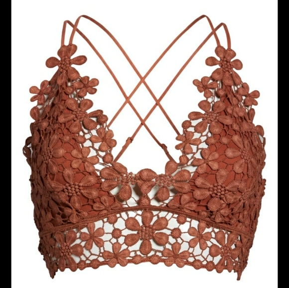 Free People Miss Dazie Crochet Lace Bralette - Picture 14 of 14